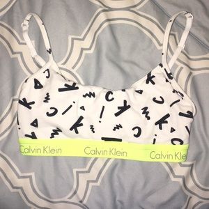 Calvin Klein comfortable sports bra